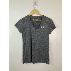 Under Armour Size XS Tri Blend V Neck Top